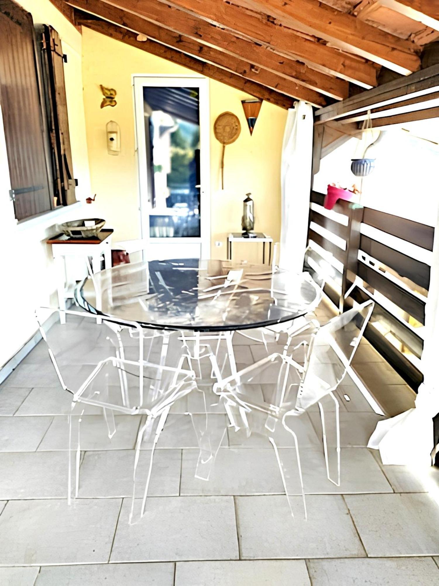 Maison Paisible A Veyras Avec Piscine Privee Et Vue Montagne Екстериор снимка