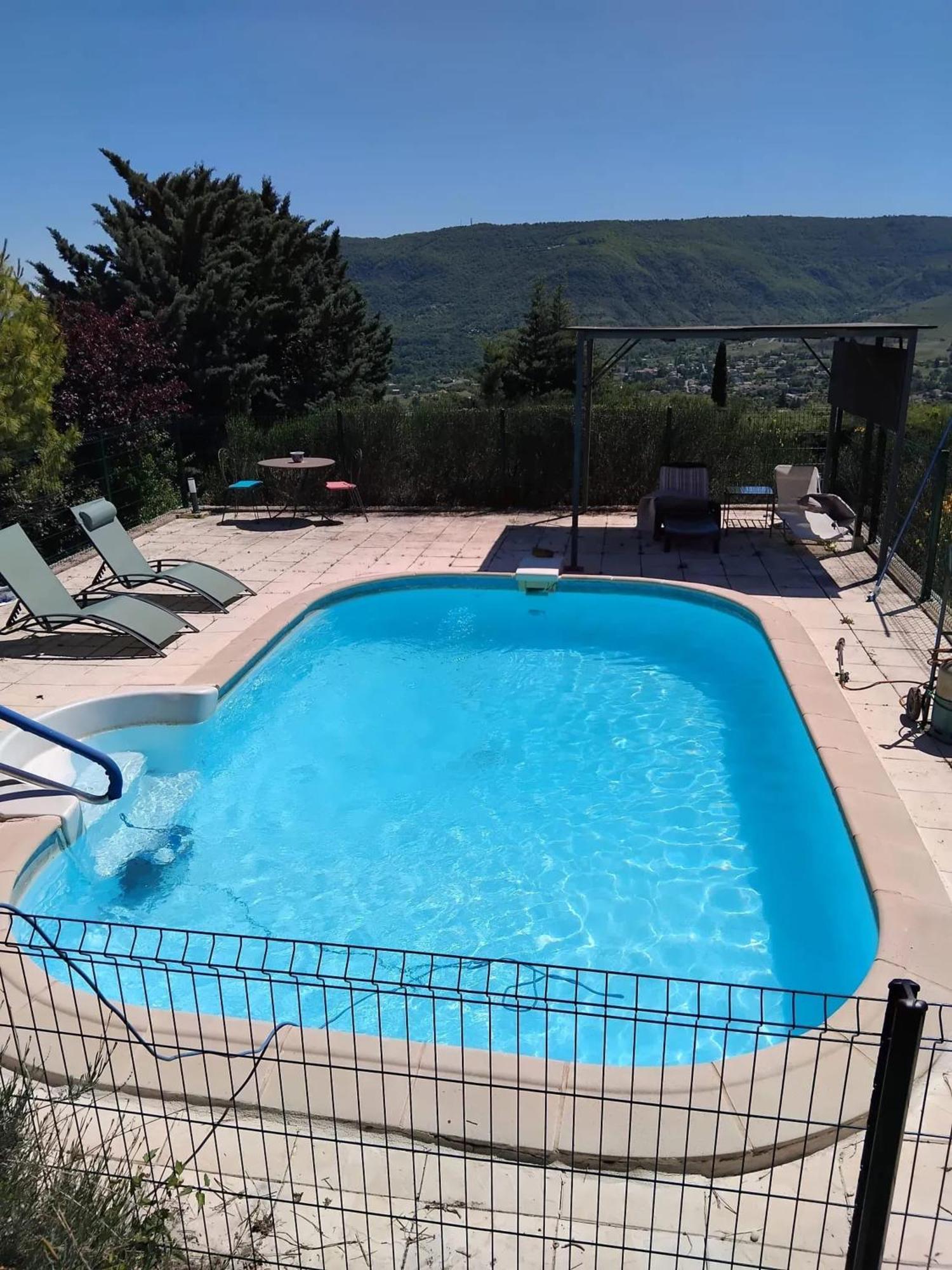 Maison Paisible A Veyras Avec Piscine Privee Et Vue Montagne Екстериор снимка